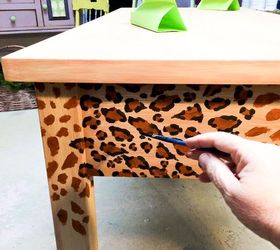 How To Create A Fabulous HandPainted Leopard Print Finish Hometalk