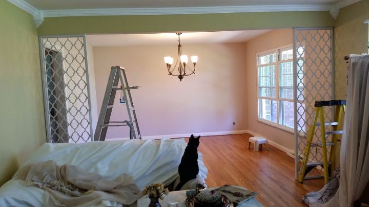 q update after taking the room dividers out leave out or add new, dining room ideas, home decor, living room ideas