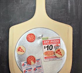 a re purposed pizza peel message board, chalk paint, crafts, how to, repurposing upcycling