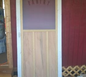 new old pantry door