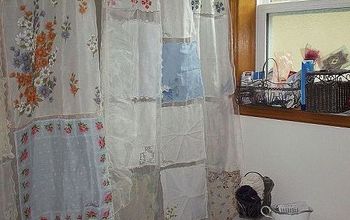 Shower Curtains From 4 Generations..repurposed, Remade and Redefined