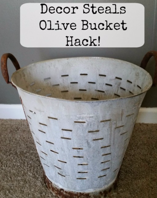 decor steals olive bucket hack