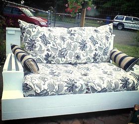 Upcycle Indoor Love Seat to Outdoor Couch