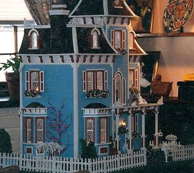 my victorian miniature doll house made with love, crafts, Side