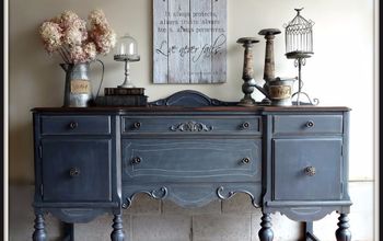 Antique Buffet in Ash From Fusion Mineral Paint