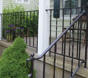 How To Update and Refinish Old Iron Rails