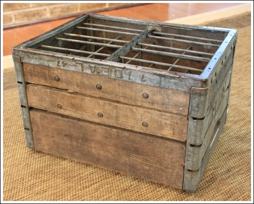 how to make an ottoman, diy, how to, painted furniture, repurposing upcycling, So off to antique and junk stores we went We found this amazing vintage milk crate for 25 and thought it would make a great ottoman
