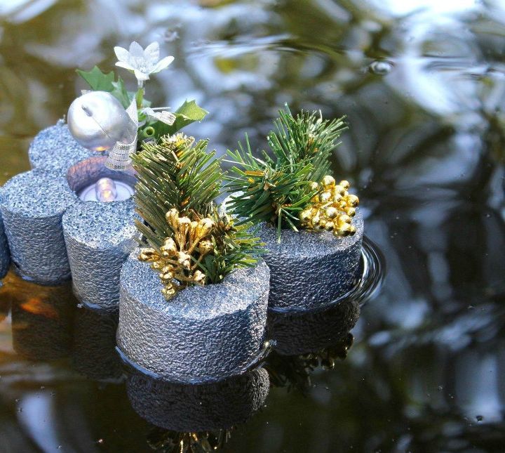 10 insanely creative ways to use pool noodles outside the pool, Make floating pond or fountain lights