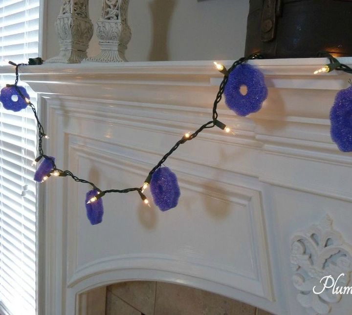 10 insanely creative ways to use pool noodles outside the pool, Add slices to a string of lights
