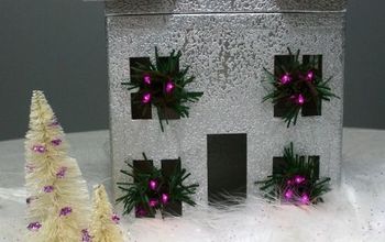 DIY Glitter House