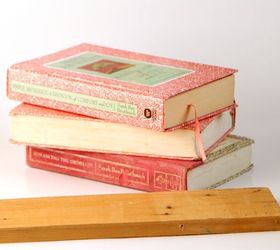 diy shelf from faux vintage books, diy, repurposing upcycling, shelving ideas