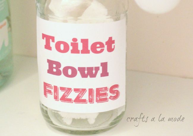 toilet bowl fizzies diy, bathroom ideas, cleaning tips
