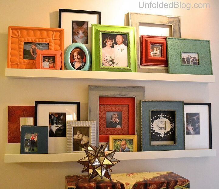 Painted Frames On Wall Qh84 Roccommunity Top A Passion For Photos And Painting Frames With Chalk Paint Ku51