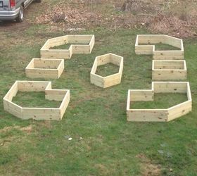 Raised Beds Can Be Made in Cool Shapes and Patterns