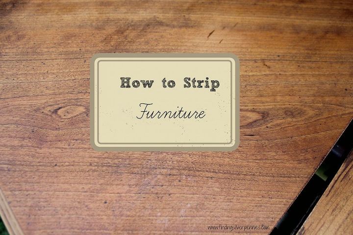 how to strip furniture, painted furniture