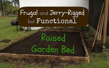 Frugal & Jerry-Rigged but Functional Raised Garden Beds
