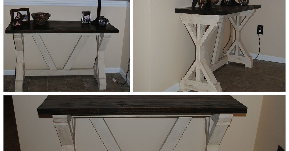 Fancy X Desk Handbuilt By Hello I Live Here Hometalk