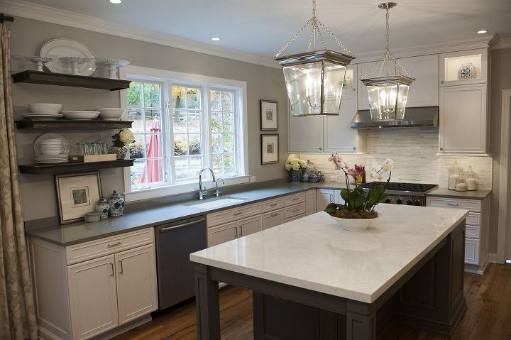 kitchen remodel in glen mills pa, home decor, home improvement, kitchen cabinets, kitchen design, kitchen island