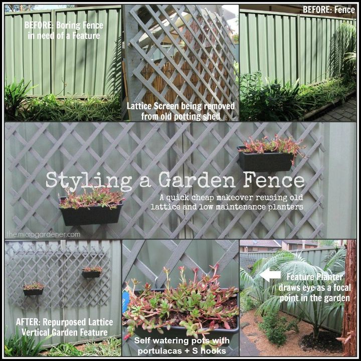 estilo de uma cerca de jardim renovada