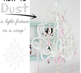 how to clean your chandeliers and light fixtures in minutes, cleaning tips, lighting, Clean any light fixture or chandelier in minutes using one tool