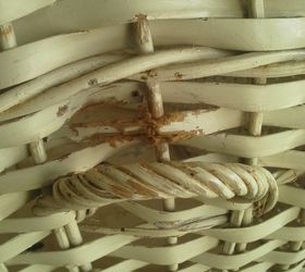 how do you repair vintage wicker, The upper end of the bassinet where it hooks onto the stand