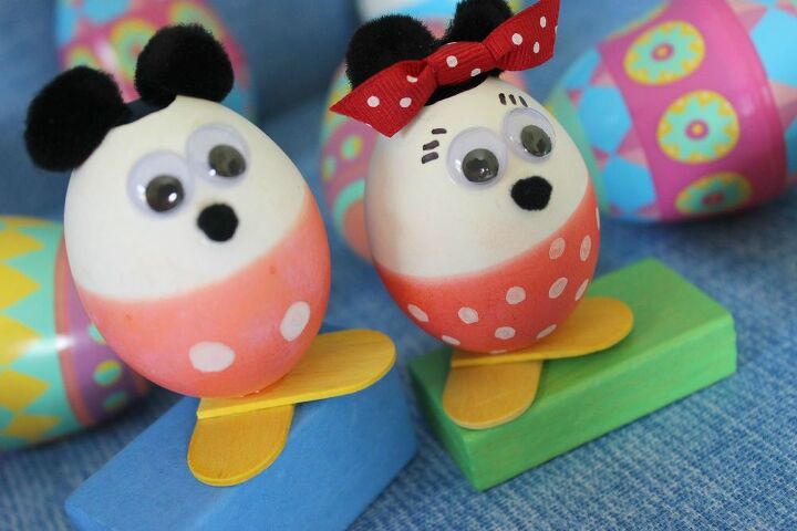 Mickey Minnie Mouse Easter Eggs Crafts Easter Decorations Seasonal Holiday Decor I Mickey Minnie Mouse Easter Eggs Crafts Easter Decorations Seasonal Holiday Decor I
