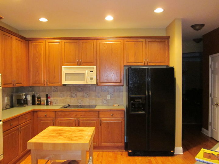 marietta kitchen b, home decor, home improvement, kitchen backsplash, kitchen design, Before
