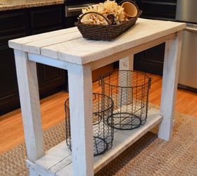 rustic reclaimed wood kitchen island table, kitchen design, kitchen island, outdoor furniture, painted furniture, repurposing upcycling, rustic furniture, woodworking projects