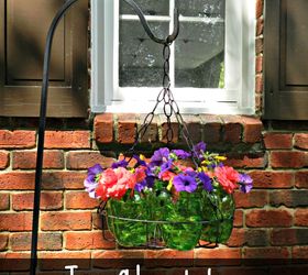 diy jar chandelier, diy, flowers, gardening, outdoor living, repurposing upcycling