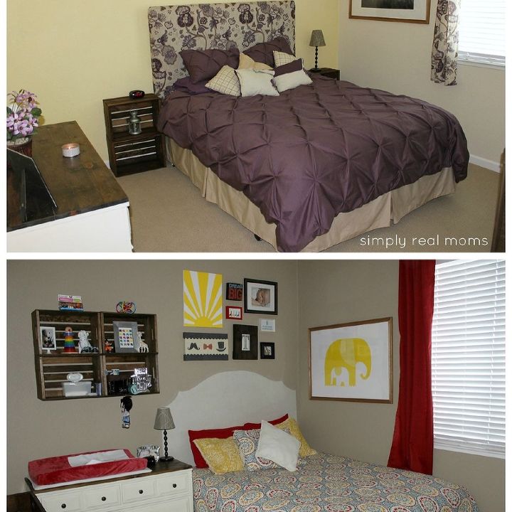 guest room nursery combination, bedroom ideas, home decor, wall decor