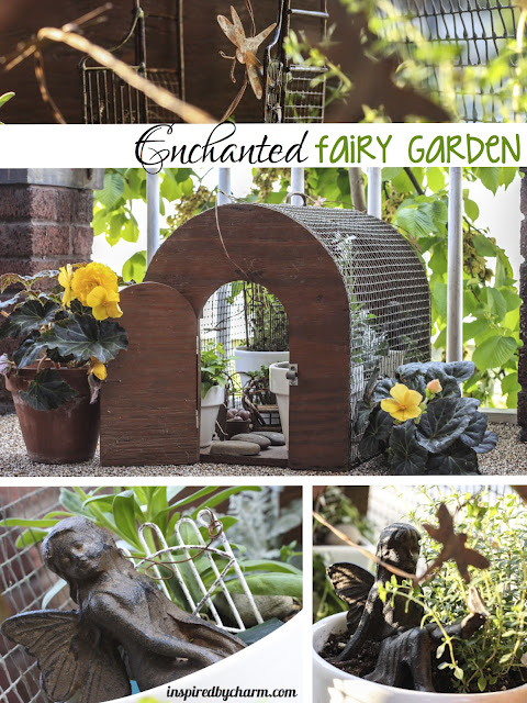 enchanted mini garden, gardening, Enchanted Fairy Garden