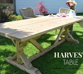 Outdoor Harvest Table