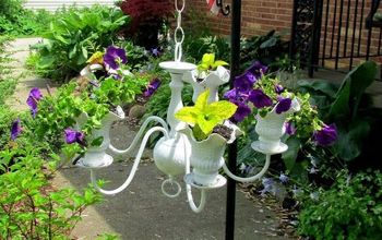 Lámpara de flores DIY