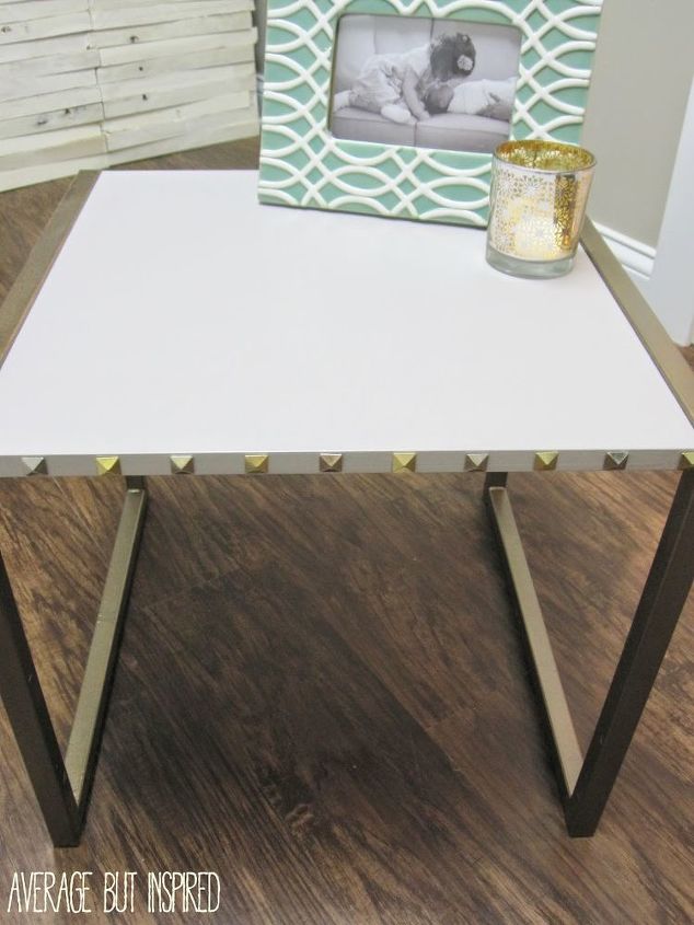 target room essential table makeover studs, painted furniture