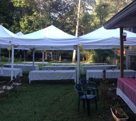 backyard ideas wedding decor budget, home decor, outdoor living