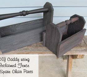 Rustic Caddy using Reclaimed Fence