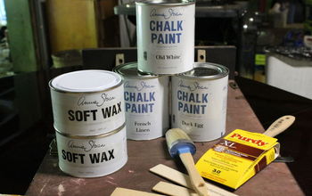 Trying Annie Sloan Chalk Paint for the FIRST TIME!