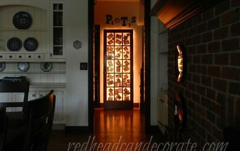 My Illuminated Photo Door