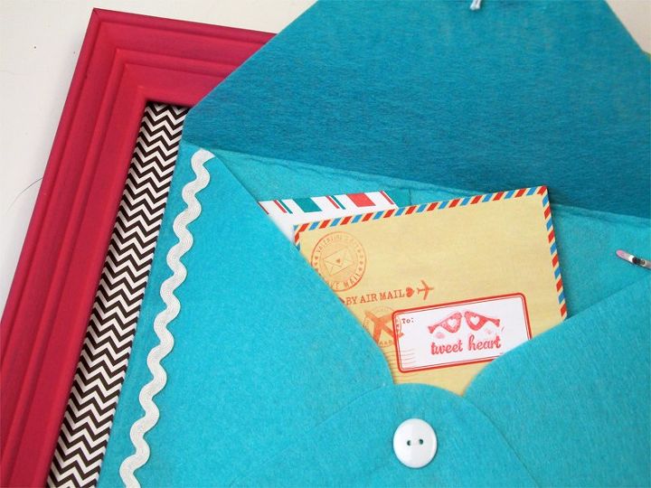 turn a yard sale frame into a valentines letter holder, crafts, repurposing upcycling, seasonal holiday decor, valentines day ideas