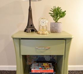 nantucket green nightstand, chalk paint, painted furniture