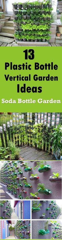 13 ideas de jardines verticales con botellas de plastico jardin de botellas de