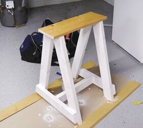 Diy Sawhorse Desk Hometalk