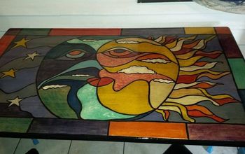 "STAINED" Glass Dining  !!! #UnicornSPiT