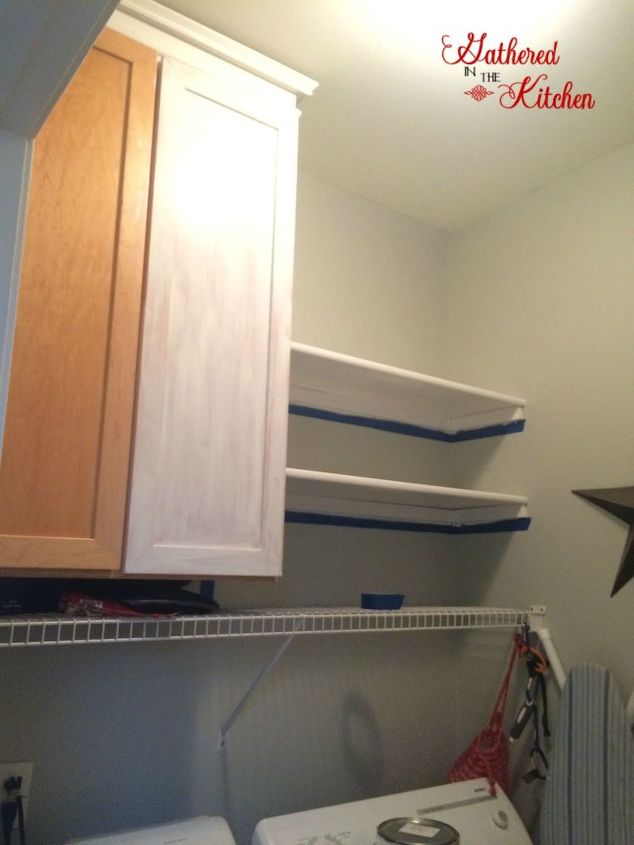 laundry room makeover for under 50 and 2 hours, diy, laundry rooms, organizing, painting, shelving ideas, storage ideas