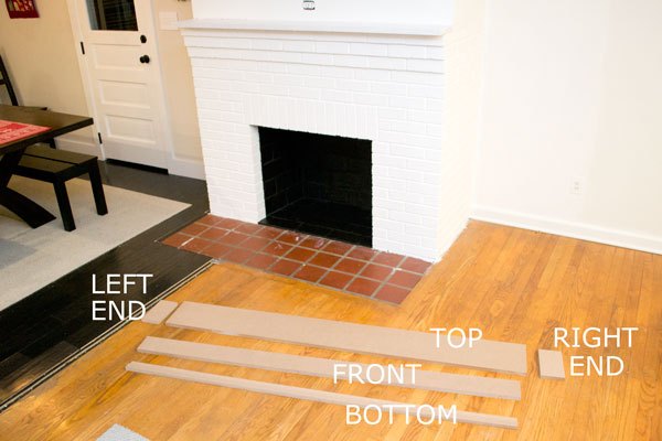 painting our red brick fireplace white, diy, fireplaces mantels, living room ideas, painting