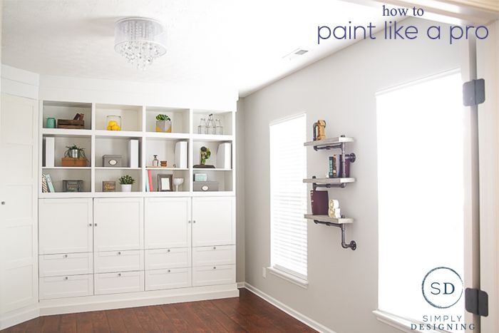 how to paint your room like a pro, how to, painting