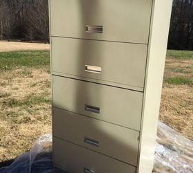 not your boring file cabinet anymore, painted furniture