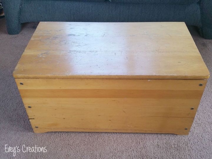 a fresh start for a sad toy chest janfabflippincontest, chalk paint, painted furniture, reupholster