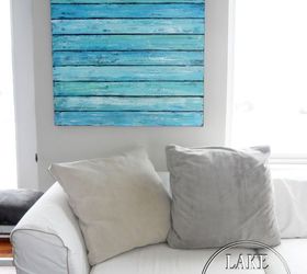 create a beach reminder in your winter home, crafts, wall decor