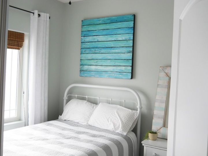 create a beach reminder in your winter home, crafts, wall decor